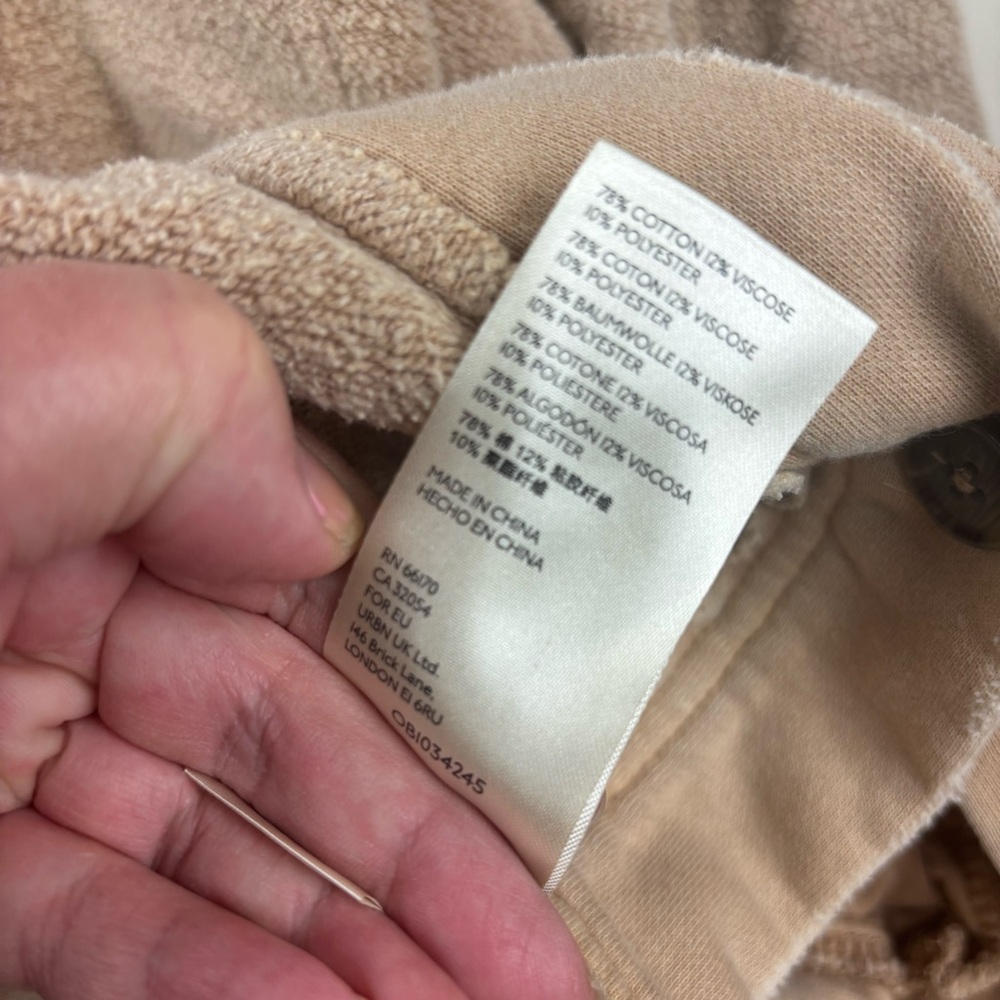 Free people Ruby Shacket distressed button front pockets size medium - Picture 9 of 13
